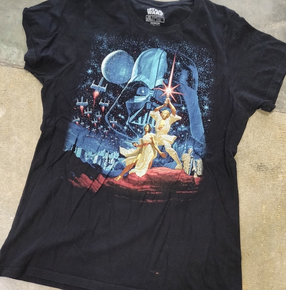 Star Wars Graphic TShirt Plus Size - Picture 1 of 4